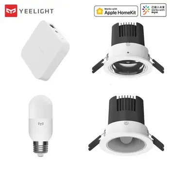 

2020 New Yeelight Smart Downlight M2 Bluetooth Mesh Spotlight 2700-6500K led bulbs works For Apple Homekit For mihome app