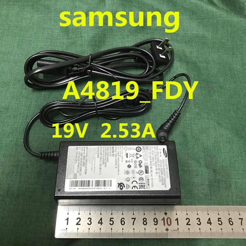 100% Original NEW FOR TV UA32J4088AJXXZ adapter UA32J40SW 19V LCD A4819_FDY 2.53A power test | Электроника