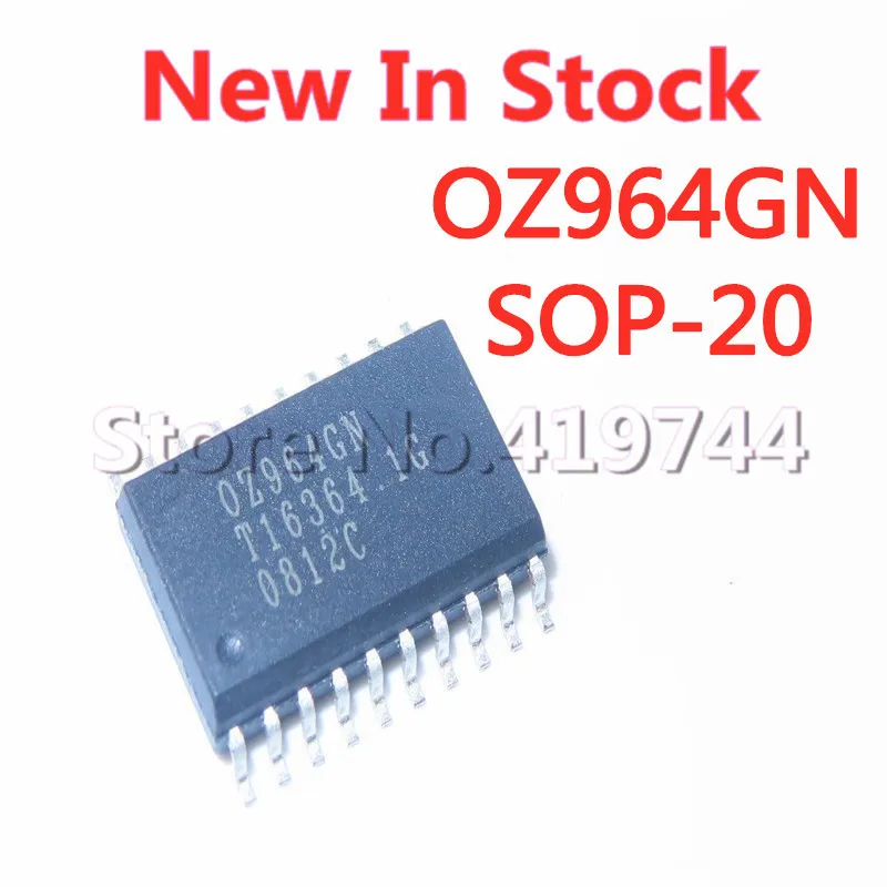 

5PCS/LOT OZ964GN-C-0-TR OZ964GN SOP-20 SMD LCD high voltage board chip In Stock NEW original IC