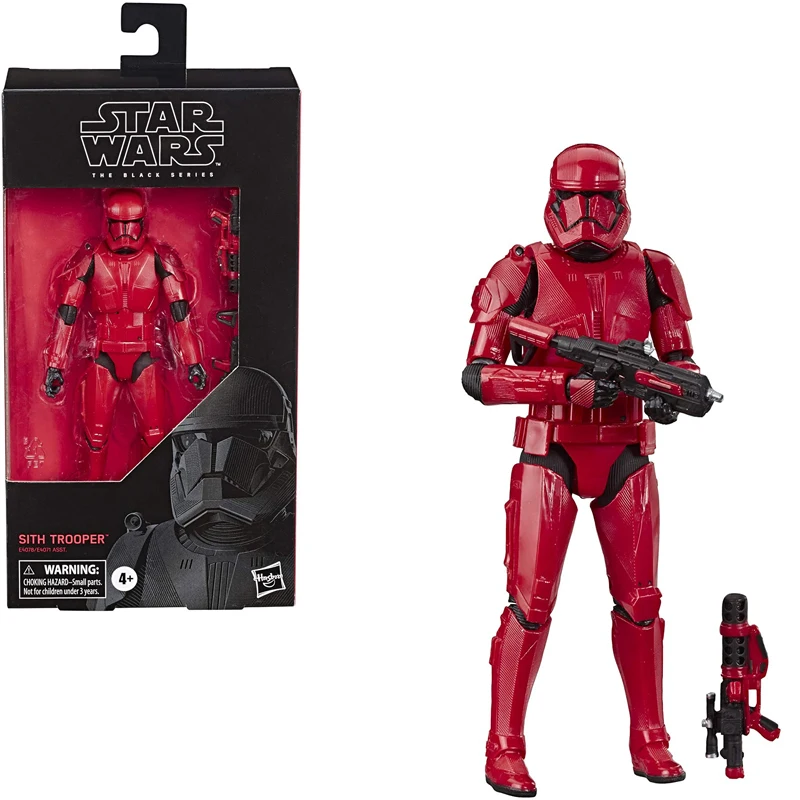 Star Wars The Black Series Sith Trooper Toy 6" Scale Rise of Skywalker Collectible Action Figure for Kids | Игрушки и хобби
