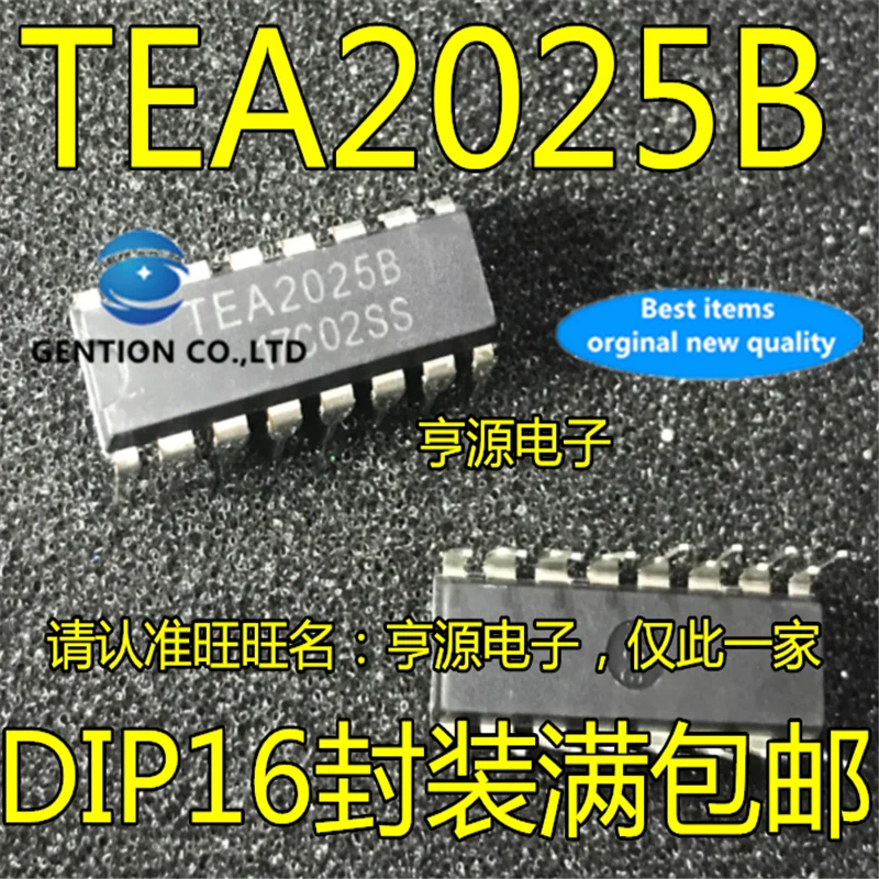 30 шт. TEA2025B TEA2025 DIP-16 аудио усилитель 12V в наличии 100% новый и оригинальный |