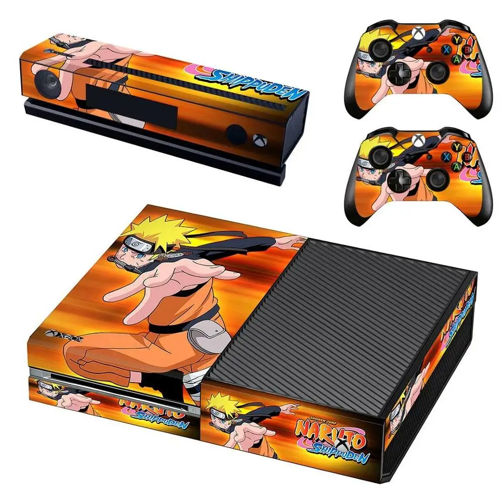 Наклейка s Naruto для xbox one виниловые наклейки для кожи наклейки Pegatinas Adesivo для xbox one консоль Kinect два контроллера