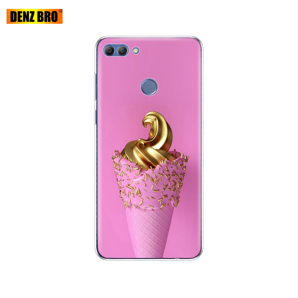 61920 Чехол для huawei P smart Enjoy 7 S, мягкий силиконовый чехол для телефона из ТПУ с полной защитой, прозрачный чехол-бампер - Цвет: 61920