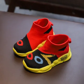 

Baby Boys Girls Children's Casual Warm Boots Autumn Winter New Kids Shoes Breathable Soft Running Sports Shoes B130