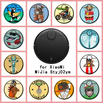 

Provide Customized Custom Animal Sticker Decal for xiaomi Robot Mijia Robotic Styj02ym Mop Pro Vacuum Cleaner Skin Spare Parts