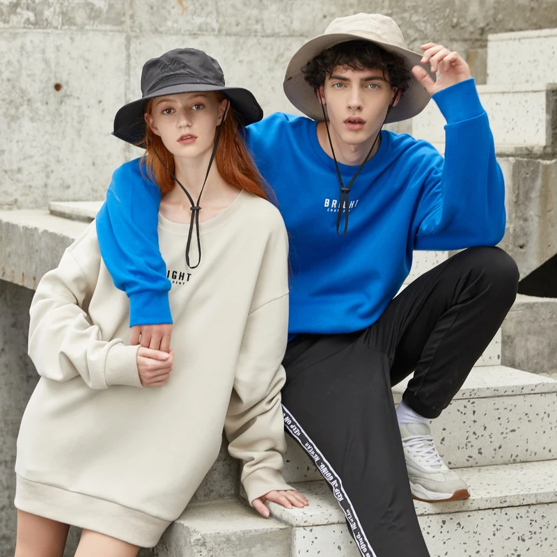 TWOTWINSTYLE Loose Knitted Solid Sweater For Women