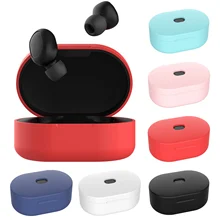 Vococal Soft Silicone Protective Cover Case for Xiaomi Xiao Mi Redmi AirDots TWS Bluetooth Fashion Version Wireless Headphones