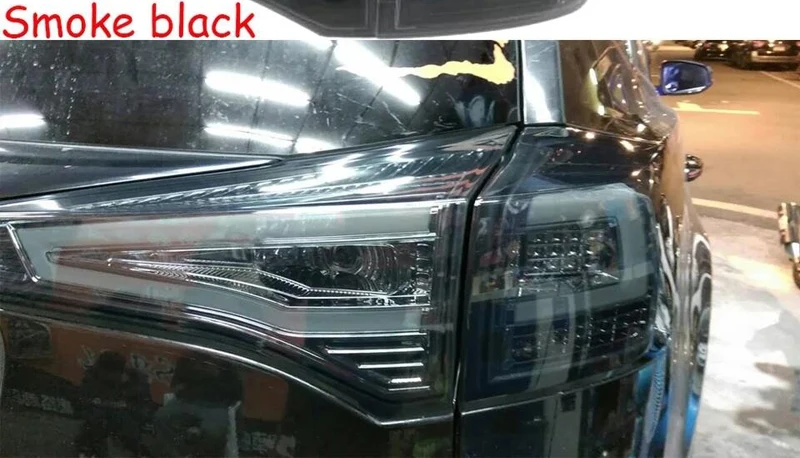 Светодиодная задняя подсветка черная версия для Toyota RAV4 led задняя подсветка 2013- tw