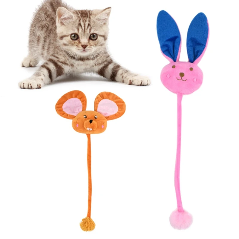 Игрушки для кошек, кошачья мята, мультяшная кукла, игрушка с длинным хвостом, интерактивный скребок, игрушка для кошек, для решения скуки, товары для кошек, товары для домашних животных