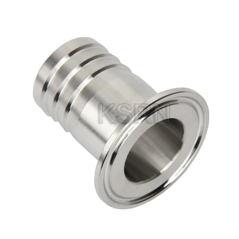 

DN45/51MM Tri Clamp Hose Barb Adapter Stainless Steel 304 Ferrule 64mm