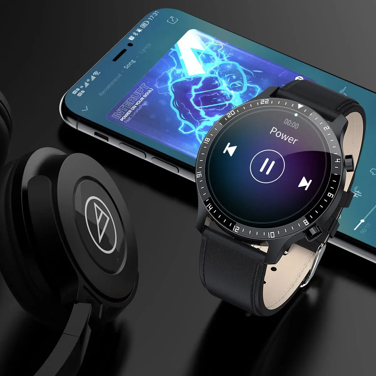P32 HD Screen Smart Watch Men Full Touch Blood Pressure Heart Rate Monitor Women Fitness SmartWatch GT2 Waterproof IOS Android