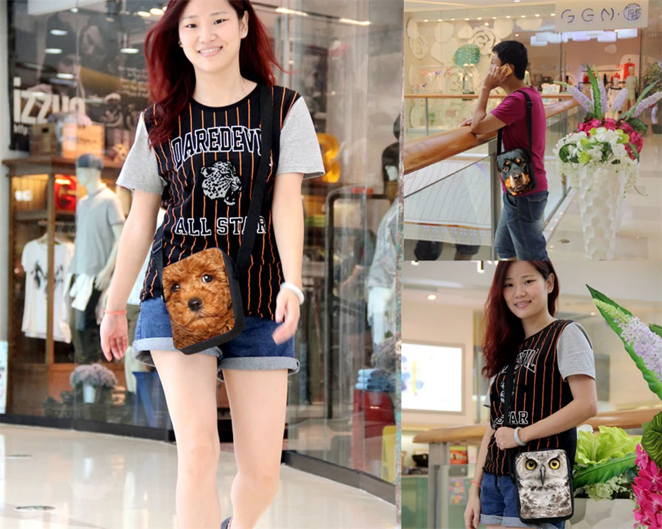 Рисунок 6 - Женская сумка-мессенджер с музыкальным принтом