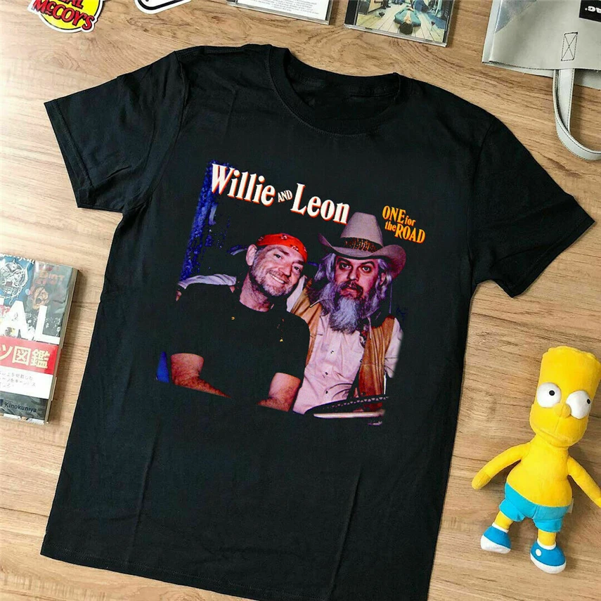 

Vintage T Shirt Willie Nelson & Leon Russell - One For The Road - 1979 Reprint More Size And Colors Tee Shirt