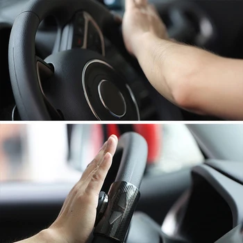 

ABS+Silicone Steering Wheel Booster Spinner Handle Car Auto Replacement