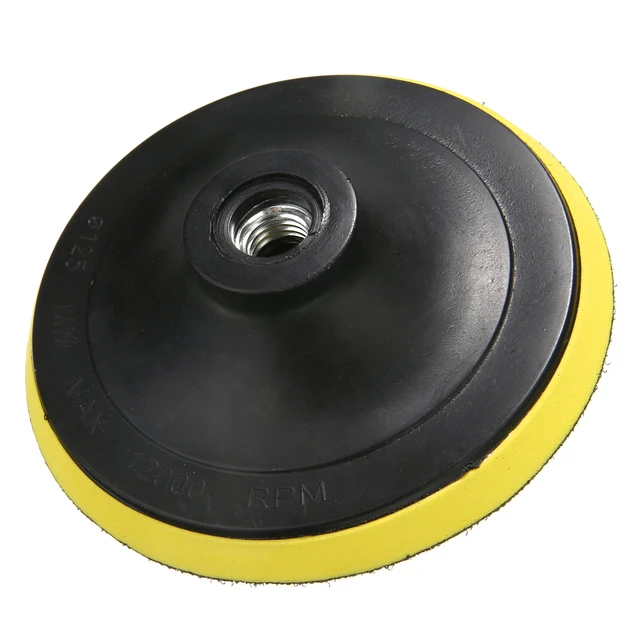 Profesional M14 almohadilla adhesiva de la rueda de apoyo disco pulidor Universal duradero para molinillo accesorios para lijadora 5