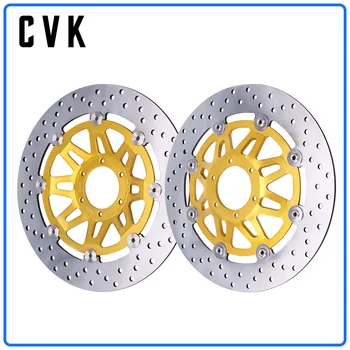 

001Front Brake Disc Plate Brake Disks For Honda CB400 92-98 1992 1993 1994 1995 1996 1997 1998