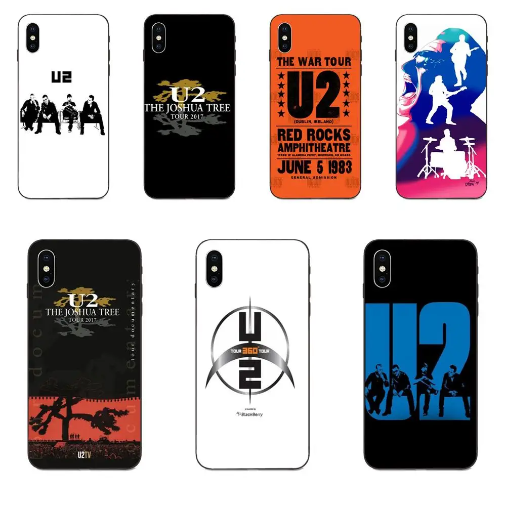 Rock Music U2 Irish Logo For Apple Iphone 11 X Xs Max Xr Pro Max 4 4s 5 5s Se 6 6s 7 8 Plus Tpu Pattern Half Wrapped Cases Aliexpress