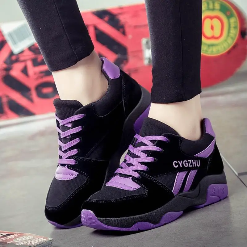 

2019 Spring New Style WOMEN'S Shoes INS Athletic Shoes Korean-style Girl'S Harajuku Versatile Extra High Old Man Shoes Canvas Sh