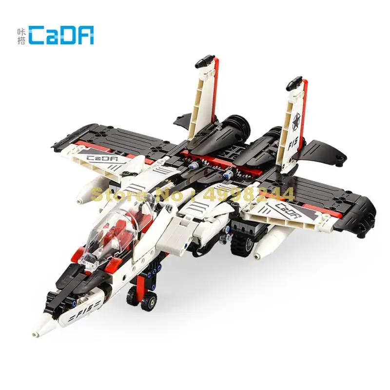 C51030 917 шт. f15 rc пульт дистанционного управления самолет вертолет истребитель планер самолет Сокол Робот строительные блоки кирпичи игрушка