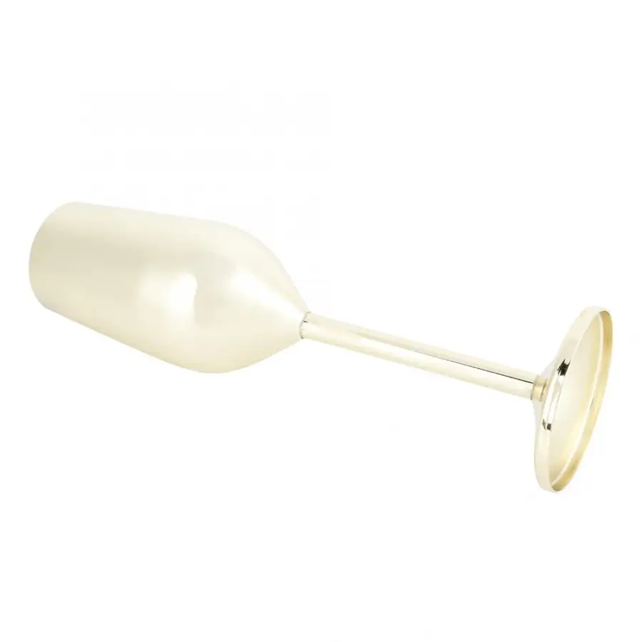 Stainless Steel Cocktail Bar Copper Plated Party Decorations Champagne Goblet Cup for Beer Tea Milk Drink