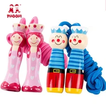 Best Offers Cartoon Child Wooden Children exercise adjustable handle seaman Boy Girl wooden jump rope for kids 3Years+ Best Offers Cartoon Child Wooden Children exercise adjustable handle seaman Boy Girl wooden jump rope for kids 3Years+