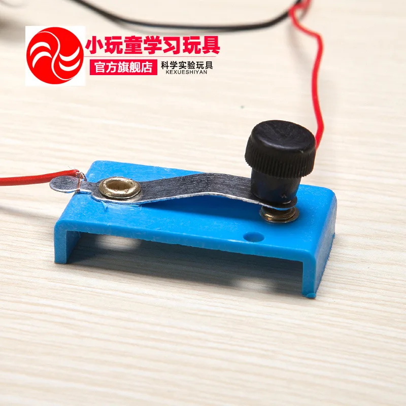 

Children Science And Technology for Making Science Experiment Small Toys Physical Toy Circuitry Unisex Switch Bulb Wire Battery