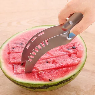 

Watermelon Cutting Artifact Stainless Steel Watermelon Cutting Multifunctional Fruit Divider Slicing Device