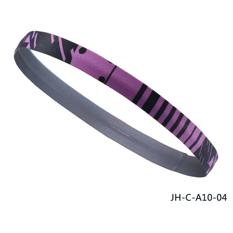 Полоска поглощающая Плетеный Sweatband спортивная повязка для головы Йога Hairband противоскользящие резинки для волос эластичный стрейч-головной убор# E - Цвет: Зеленый