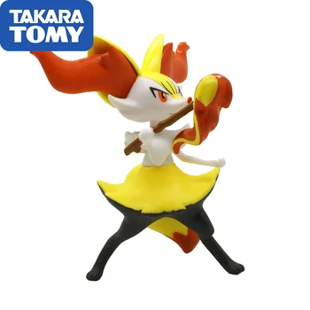

TAKARA TOMY Pokemon Genuine Toy Doll Large SP Joint Movable Delphox Greninja Quilladin Action Figures Collectible
