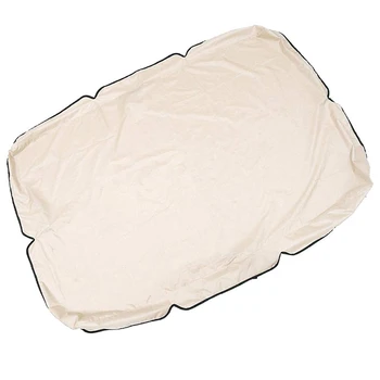 

Outdoor Swing Roof Awning, Dust Cover Waterproof Cover, Swing Seat Top Cover (Without Stand, Excluding Swivel Seat)