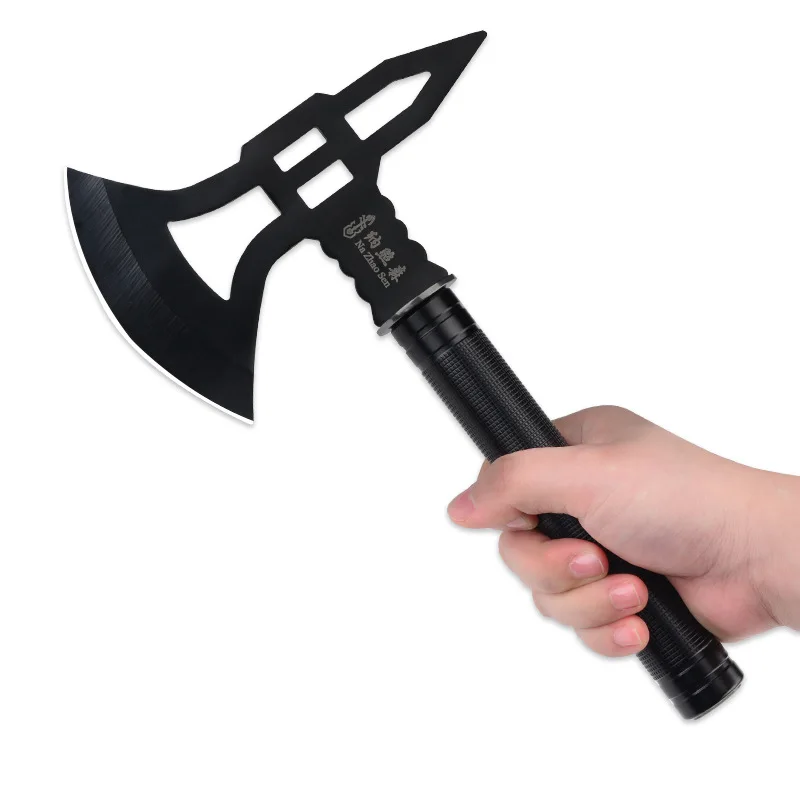 Портативный топор Tomahawk практичный Тактический с мачете для выживания в