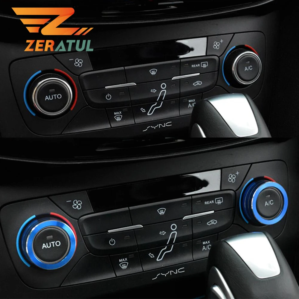Ручка переключателя кондиционера для Ford Focus 3 MK3 4 MK4 2015 - 2017 | Автомобили и мотоциклы