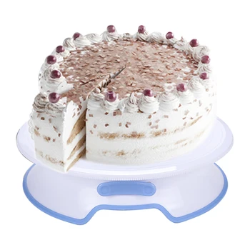 

12 Inch Rotating Cake Turntable Cake Stand Cake Decorating Kit Display Stand Baking Tools for Cake Kitchen Gadgets