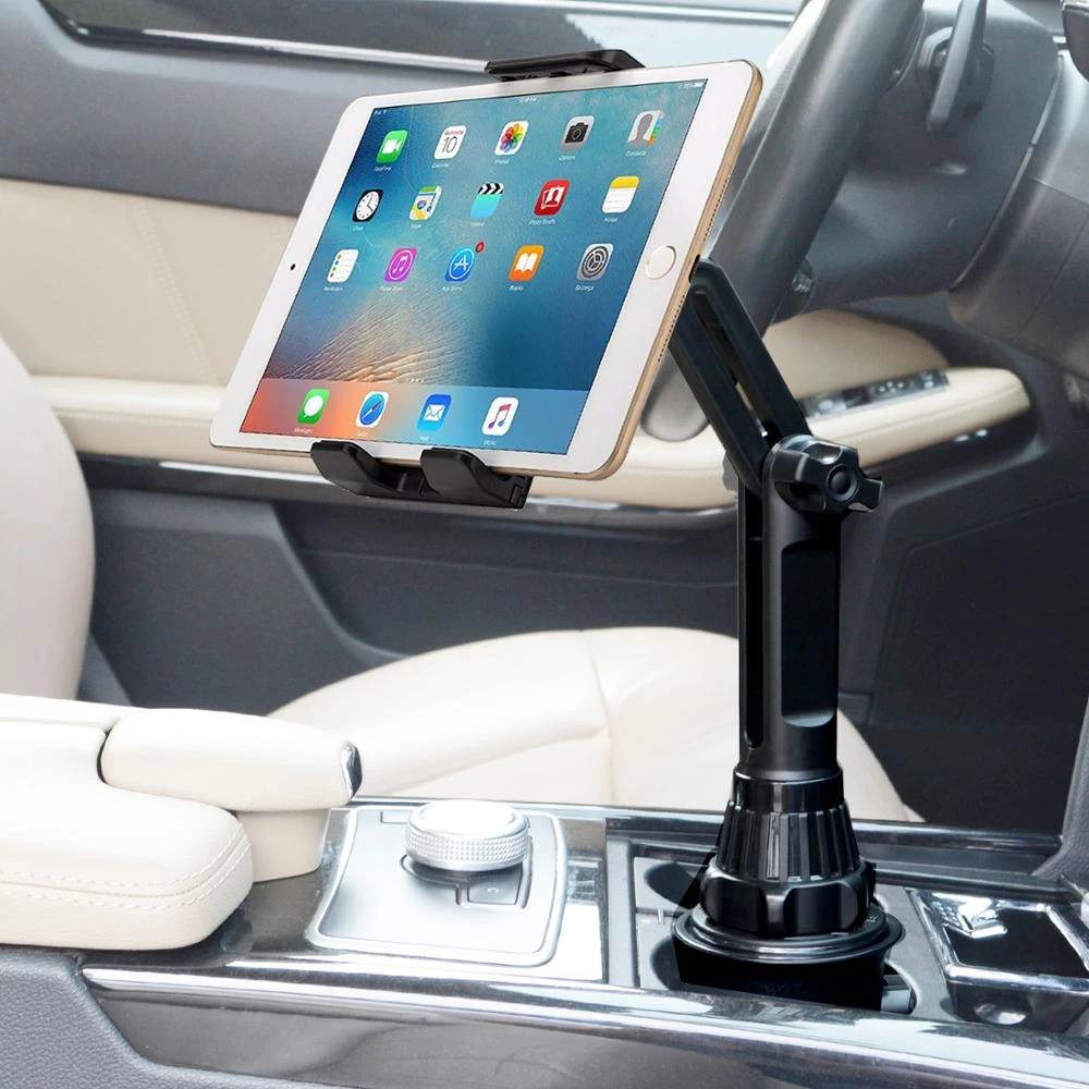 Soporte Universal para taza coche, base de montaje tableta, IPad Pro 360 Air 12,9, Mini 4, Samsung tab S7 plus 2019, 12,4|Soportes de tablet| - AliExpress