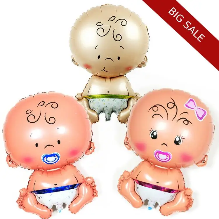 Birthday Party Decorations Adulthigh Aluminum Film Ballons Gender 1pc Reveal Balloon Anniversary Birthday DIY Party Supplies