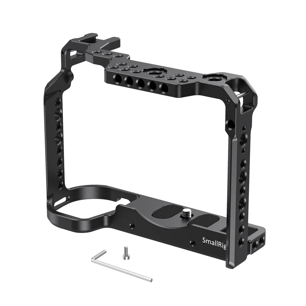 SmallRig S1H Camera Cage for Panasonic S1H Dslr Cage With Cold Shoe and Nato Rail Tripod Shooting Cage Accessory -2488