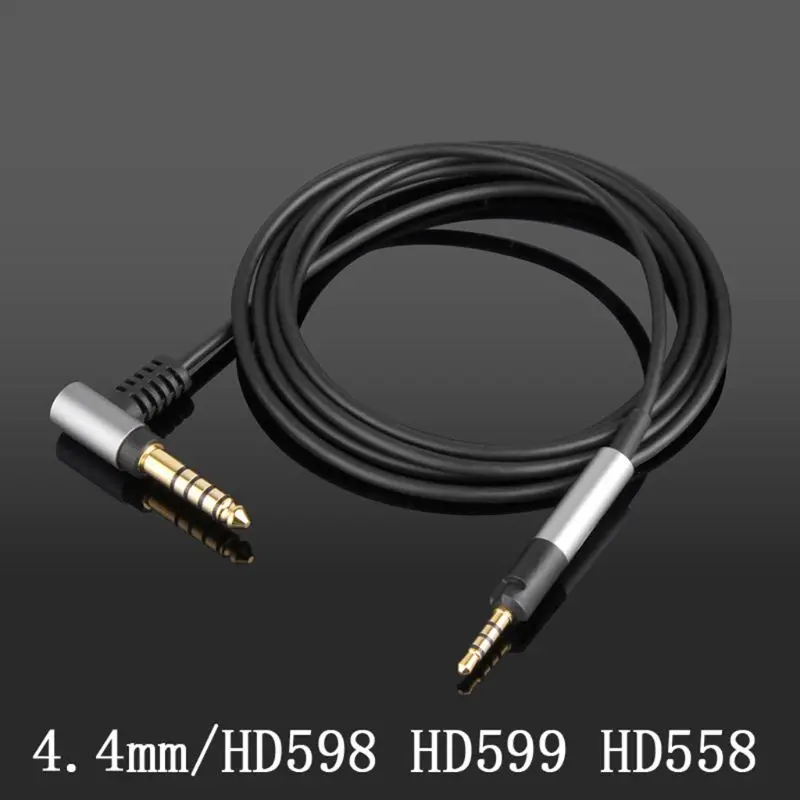 4 4mm 2 5mm BALANCED Audio Cable For Sennheise HD595 558 518 598 Cs SE SR HD599 569 579 2 30i 2 20S 2 30g headphones