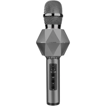 

Karaoke Microphone Mobile Phone Singing Microphone Wireless Bluetooth Microphone with o Handheld Microphone