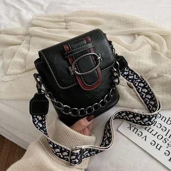 

Messenger Bag Women Bucket Shoulder Bag small Vintage Matte PU Leather Lady Handbag Luxury Designer Bolsos Mujer handbags