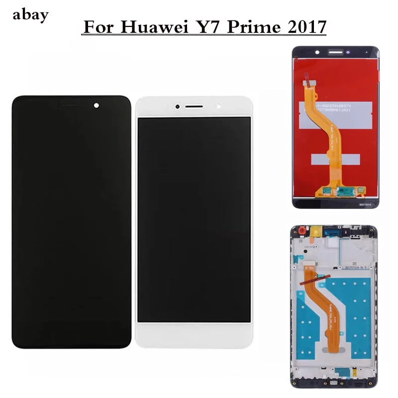 Для huawei Y7 Prime ЖК-дисплей сенсорный экран дигитайзер для huawei Y7 Prime lcd TRT L21 L21A L21X LX2 LX1 LX3 5,5 дюймов