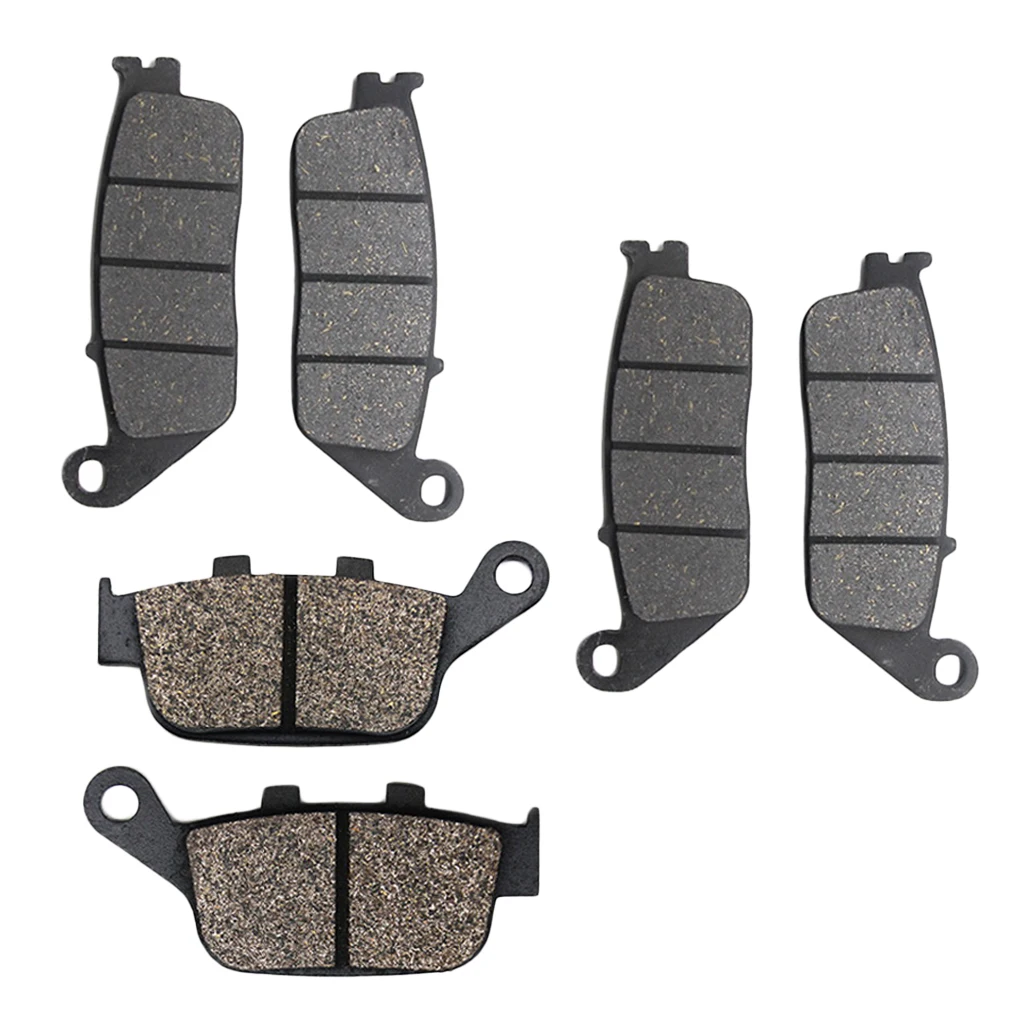 Motorcycle Front and Rear Brake Pads  For  CBR 400 RR (NC23) Tri-Arm(1987-1989) Honda CB 400 SF Honda CB 400 Four Honda CBR 400