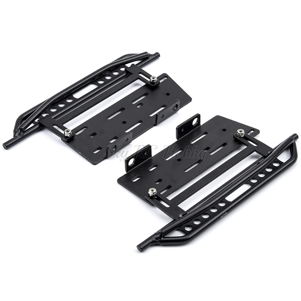 

1 пара металлических боковых педалей для 313 Wrangler RC Car Shell 1/10 1:10 Jeep Cherokee Wrangler Axial Scx10 90046 90047 деталей