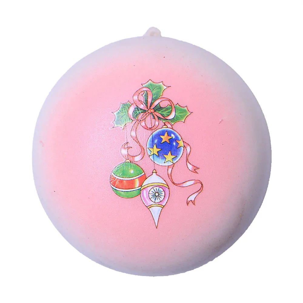 Pink Игрушки для снятия стресса, рождественские подарки для детей, подвеска для ключей, ароматизированный хлеб, мини, поднимающаяся, супер медленная, модная игрушка - Цвет: Pink