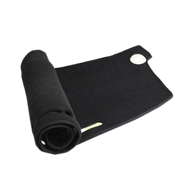 Autodashboardafdekking Voor Peugeot 107 2005 2006 2007 2008 2009 2010 2011 2012 2013 2014 Auto Dashboard Cover Pad Mat Zonnescherm Tapijt Tapijt Accessoires (Color : Zwart, Maat : LHD
