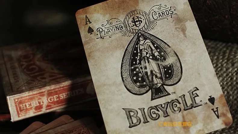 EXPERT BACK BICYCLE HISTORIC 1895 DECK OF PLAYING CARDS BY USPCC MAGIC TRICKS 