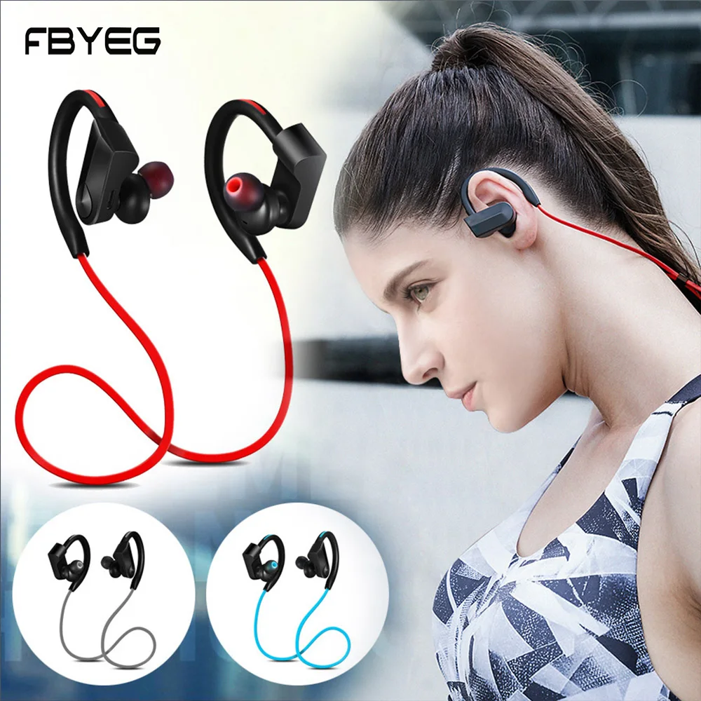 FBYEG K98 bluetooth наушники беспроводные Спортивная гарнитура стерео Бас
