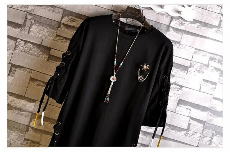 Fashion Men Punk T-Shirt Short Sleeve Hip Hop Shirts Casual
