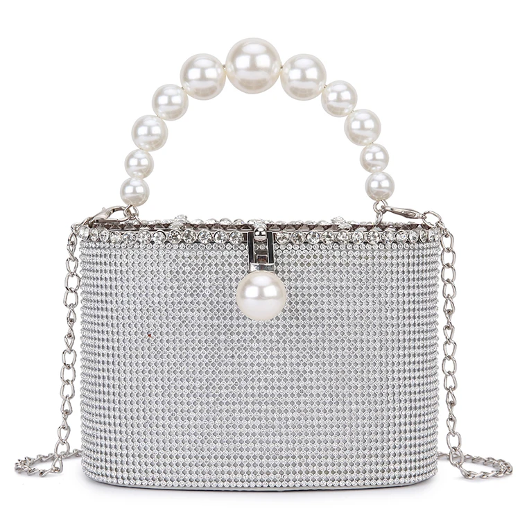 Women's Clutch Bags Evening Bags Crossbody Bags Party Bags Shoulder Bags Luxury Bags Luxury Handbags Round Diamond Design Handbags