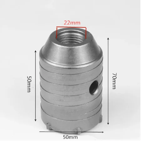 50mm SDS PLUS 30-160 мм электрическая пила для бетона, полый сердечник, сверло с хвостовиком 110-530 мм, цементный камень, стена, кондиционер, сплав - Цвет: 50mm