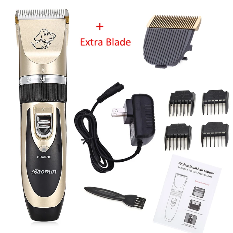 Professional-Rechargeable-Pet-Cat-Dog-Hair-Trimmer-Electrical-Dog-Hair-Clipper-Grooming-Shaver-Set-Pets-Haircut-Machine-US-Extra